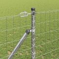 vidaXL Záhradný európsky plot s hrotmi 10 x 1,2 m Pozinkovaná oceľ