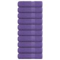 vidaXL Osušky do kúpeľne FROGN 10 ks fialové 100x150 cm 360 g/m²
