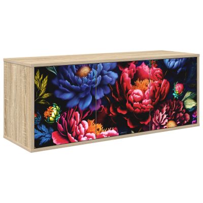 vidaXL Nástenný TV kabinet KIEL 102 x 33 x 40 cm Dub sonoma