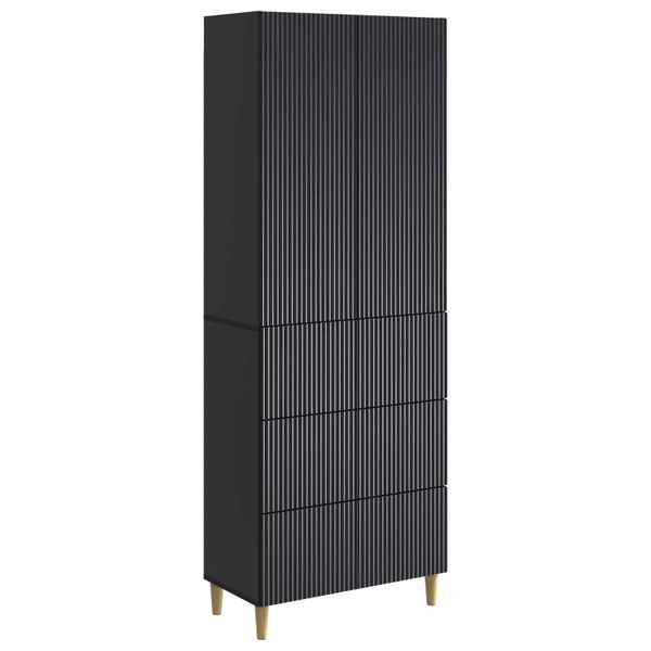 vidaXL Sada skríň 2 pcs 66 x 34,5 x 90 cm Kompozitné drevo