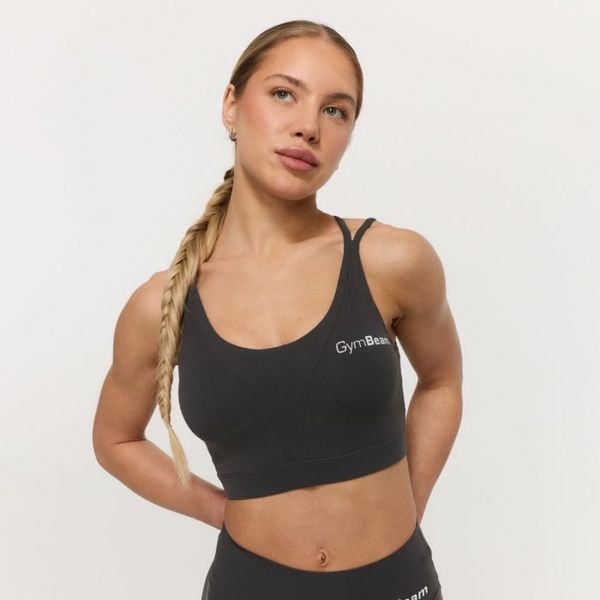 Športová podprsenka BEAT Charcoal - GymBeam, veľkosť XXL