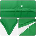 vidaXL Poťah na podložku 2 ks HOUTEN Zelená 40 x 80 cm Polyester