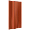 vidaXL Balkónová markíza oranžová a hnedá 140x240 cm oxfordská látka