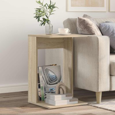 vidaXL Bočný stôl Sonoma dub 40 x 38 x 62,5 cm Kompozitné drevo