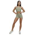 Dámske šortky Agile Sage - GymBeam, veľkosť XL, veľkosť oblečenia XL