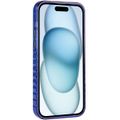 Puzdro Audi pre iPhone 15 Plus 6,7" modré IML Big Logo MagSafe Case