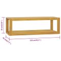 vidaXL Nástenná kúpeľňová skrinka 110x45x35 cm masívne tíkové drevo