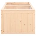 vidaXL Klietka pre škrečka 104x52x38 cm jedľové masívne drevo