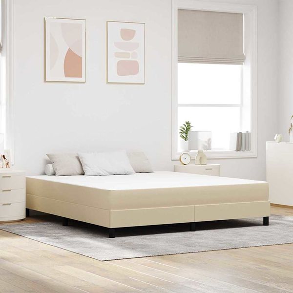 vidaXL Posteľná matrac s matracmi Šalviovo zelená 180 x 200 cm látka