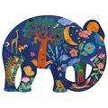 Umelecké puzzle Slon 150 ks