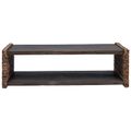 vidaXL Konferenčný stolík Prírodná 110 x 55 x 35 cm