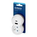 ORNO OR-AE-13302 zásuvka 230V s USB nabíjačkou