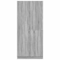 vidaXL Šatník sivý dub sonoma 80x52x180 cm spracované drevo