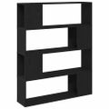 vidaXL Zostava TV skriniek 100 x 24 x 124,5 cm Čierny dub