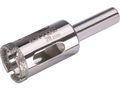 Korunka vykružovacia diamantová na sklo a keramiku, Ø 20mm EXTOL-PREMIUM