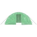 vidaXL Fóliovník s oceľovým rámom zelený 10 m² 5x2x2,3 m