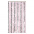 vidaXL Záves proti hmyzu, strieborno sivo ružový 100x220 cm, ženilka