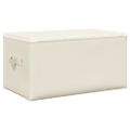 vidaXL Úložné boxy 2 ks látkové 43x34x23 cm krémové