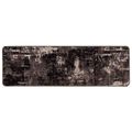 vidaXL Behúň MARSA Čierna 50 x 350 cm Polyester a PVC