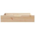 vidaXL Zásuvky pod posteľ s kolieskami 2 ks 80x55x17 cm borovica