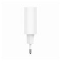 Forever TC-07-30AC PD QC charger 1x USB-C 1x USB 30W white + USB-C - USB-C cable 60W