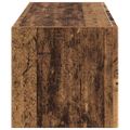 vidaXL TV nástenná skriňa Nástenný Staré drevo 78,5 x 31 x 29,5 cm