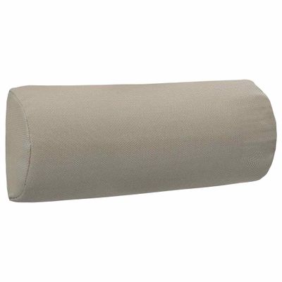 vidaXL Opierka hlavy na ležadlo sivohnedá 40x7,5x15 cm textilén
