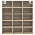 vidaXL Skriňa na topánky 77,5 x 30 x 83,5 cm Kompozitné drevo