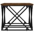 vidaXL Konferenčný stolík hnedý dub 100x49x40 cm kompozitné drevo