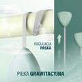 Súprava zelenej masážnej hula hoop obruče HMS HHM14 a bedrového pásu HMS BR163 Plus size