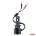 LED žiarovky hlavného svietenia Séria F25 SILVER FULL CANBUS H3 52 W 12 V 24 V AMiO-04702