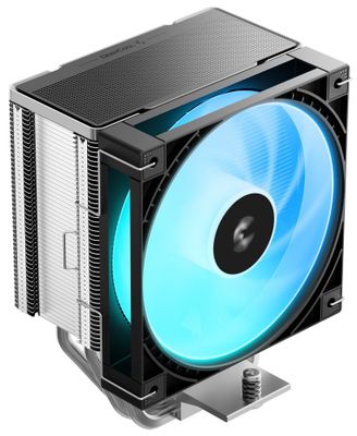 DEEPCOOL chladič AG600 ARGB CPU chladič, jedno-vežový, 120 mm ARGB ventilátor, 260 W TDP, 6× tepelná trubica, Intel LGA1851/1700, AMD AM5/AM4