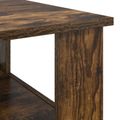 vidaXL Konferenčný stolík Dymová dub 57 x 55 x 45 cm Kompozitné drevo