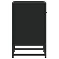 vidaXL Nočné stolíky 2 ks čierne 40x31x50 cm kompozitné drevo
