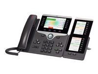 Cisco IP Phone 8861 - Telefon VoIP - IEEE 802.11a/b/g/n/ac (Wi-Fi) - SIP, RTCP, RTP, SRTP, SDP - uhel - repasováno