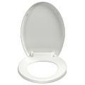 vidaXL WC sedadlo, pomalé sklápanie, rýchloupínacie, biele