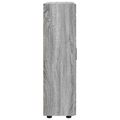 vidaXL Servírovacia skriňa FLORIN 55,5 x 29 x 100 cm Sivý Sonoma