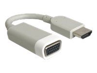 Video adaptér - HD-15 (VGA) samica na HDMI samec - biela