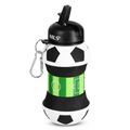 Skladacia silikónová fľaša NILS Camp NC4104 550ml futbal