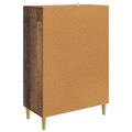 vidaXL Servírovacia skriňa so zásuvkou Staré drevo 66 x 34,5 x 95 cm