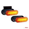 Oranžové obrysové svetlo - oválne LED- OM-01-O