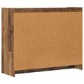 vidaXL Servírovacia skriňa Staré drevo 98,5 x 33 x 80 cm