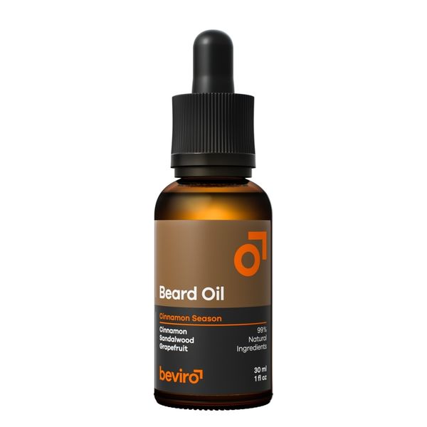 Olej na fúzy BEVIRO Beard oil Cinnamon Season 30 ml