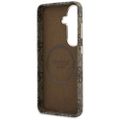 Puzdro Guess case 4G Script MagSafe pre Samsung Galaxy S26 hnedé