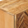 vidaXL Úložné skrine Hnedá 60 x 33,5 x 75 cm Masívne mango drevo
