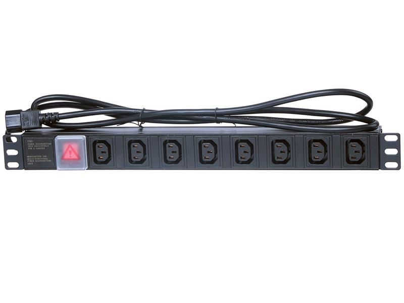 Prodlužovací přívod do Racku Masterlan PDU-8IEC-MS