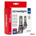 LED žiarovky hlavného svietenia Séria F25 PRO BLACK FULL CANBUS HB3 68W 12V 24V AMiO-04722