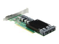 Radič úložiska - SAS - nízky profil - PCIe 3.0 x16