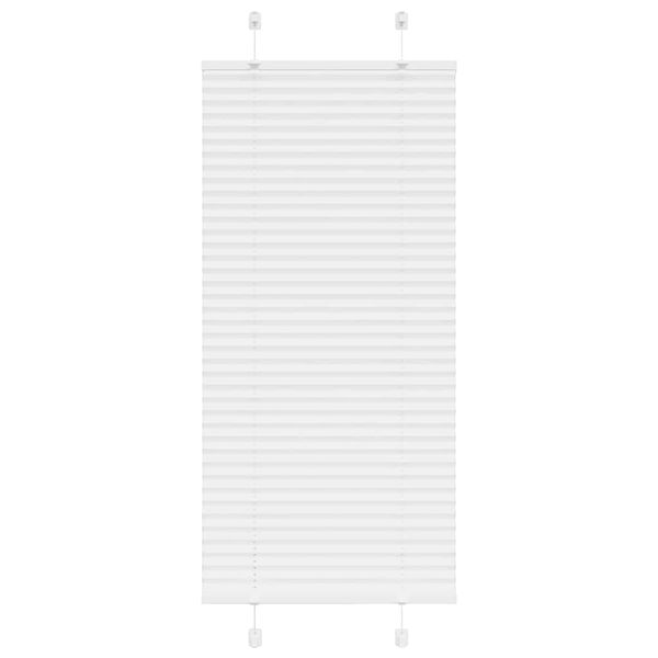 vidaXL plisovaná roleta biela 60x150 cm šírka látky 59,4 cm