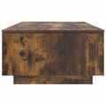 vidaXL Konferenčný stolík Dymová dub 95 x 55 x 31 cm Kompozitné drevo
